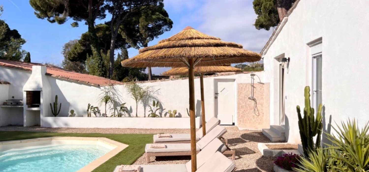 Villa 150m mer, piscine chauffée Grimaud - exterieur
